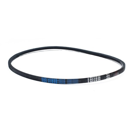 D&D B54.5/5L575 Classical V-Belt, 57 1/2 in Outside Length, 21/32 in Top Width, 1 Ribs B54.5/5L575